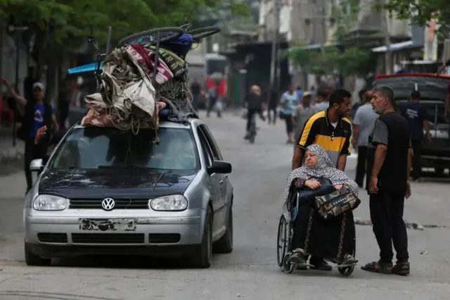 Civilians in Rafah