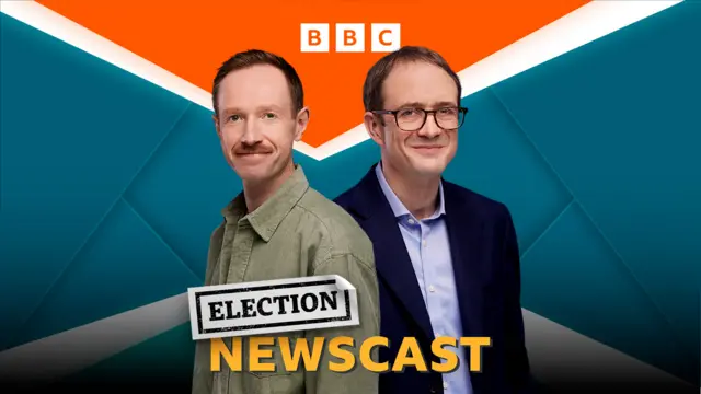 A promotion for Electioncast