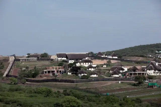 Zuma's residence in Nkandla