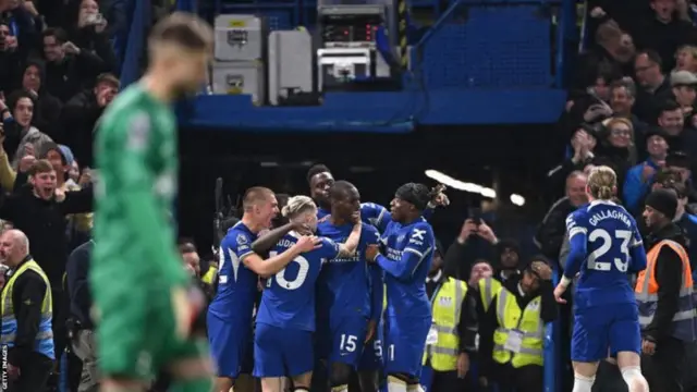 Chelsea celebrate