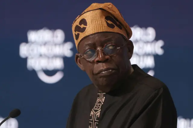 Nigeria's President Bola Ahmed Tinubu