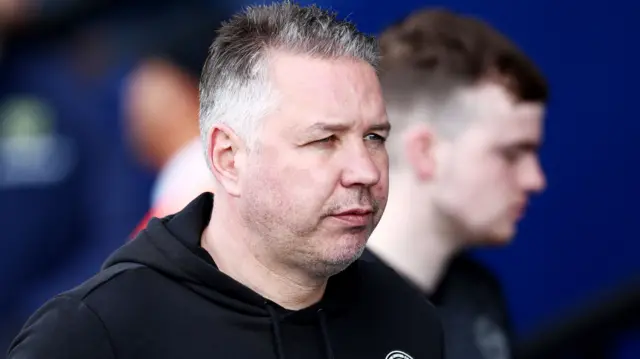 Peterborough boss Darren Ferguson on the touchline