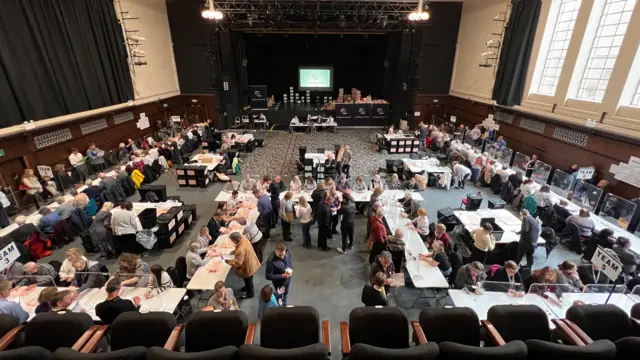 Vote count in Tunbridge Wells