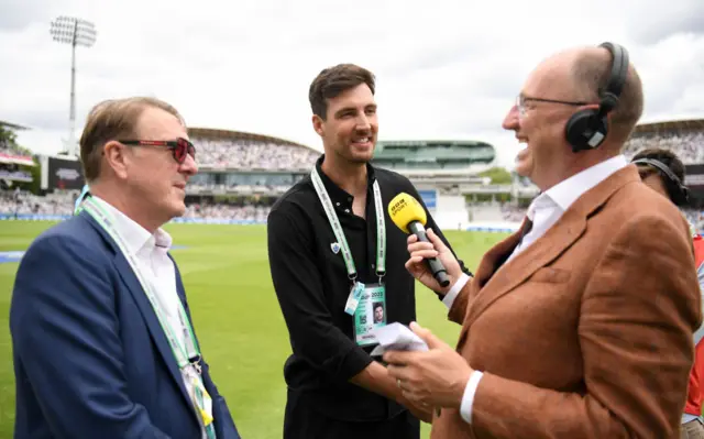 BBC Test Match Special - Phil Tufnell, Steven Finn and Jonathan Agnew