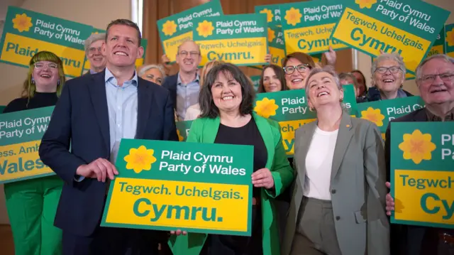 Plaid Cymru launch their campaign in Bangor