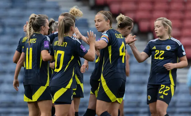 Scotland celebrate