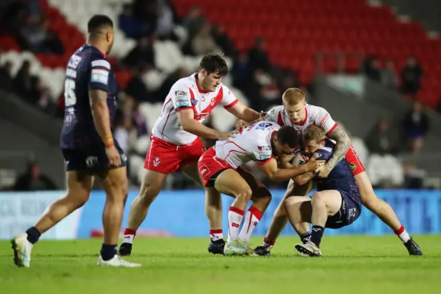 St Helens v Leeds Rhinos