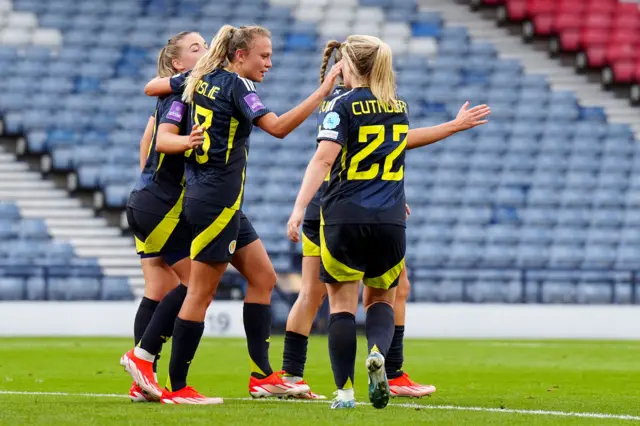 Scotland celebrate