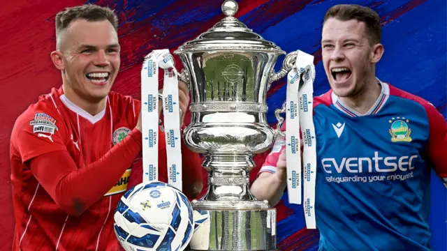 Irish Cup Final 2024 - Cliftonville v Linfield