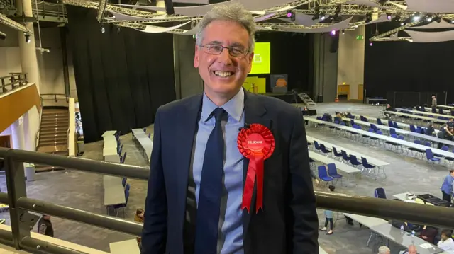 Simon Foster after his victory