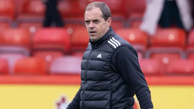 Aberdeen coach Scott Anderson