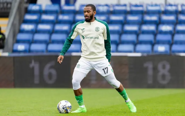 Hibernian forward Myziane Maolida