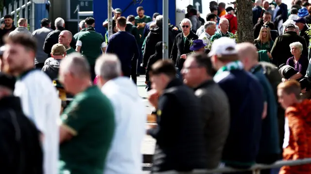 Fabs outside Home Park