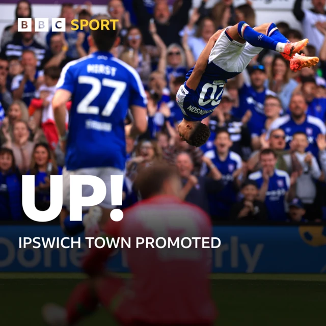 Ipswich promoted graphic