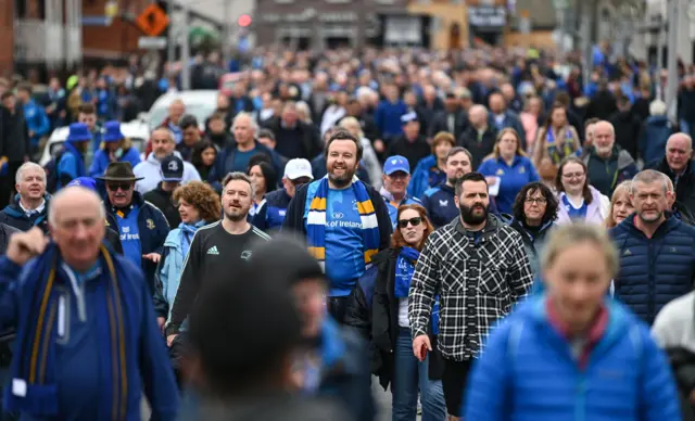 Leinster fans