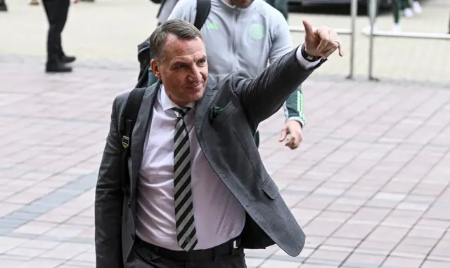 Celtic manager Brendan Rodgers