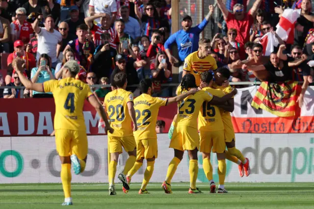 Barcelona celebrate