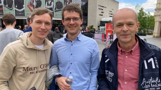 Christoph, Jan and Stefan from Germany