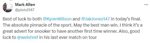 Mark Allen on X