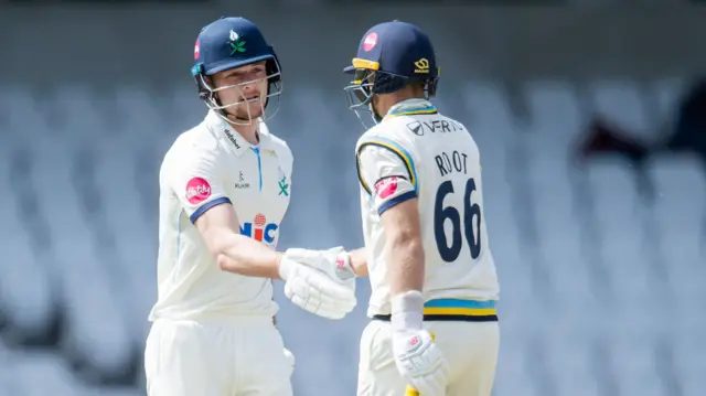 Fin Bean and Joe Root