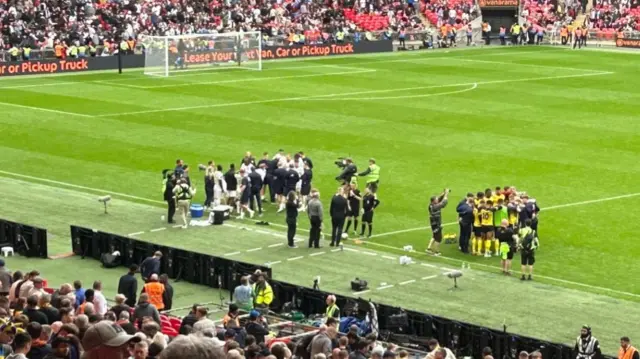 Wembley Stadium player instructions
