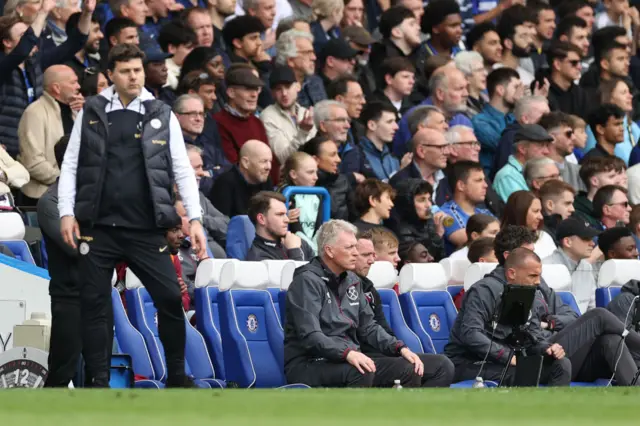Mauricio Pochettino on the sidelines