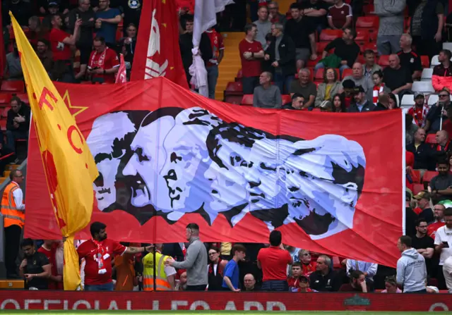 Flag at Anfield