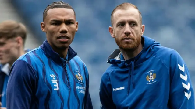 Corrie Ndaba and Kevin van Veen
