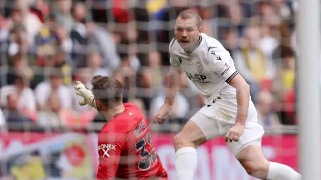 Michael Cheek scores for Bromley