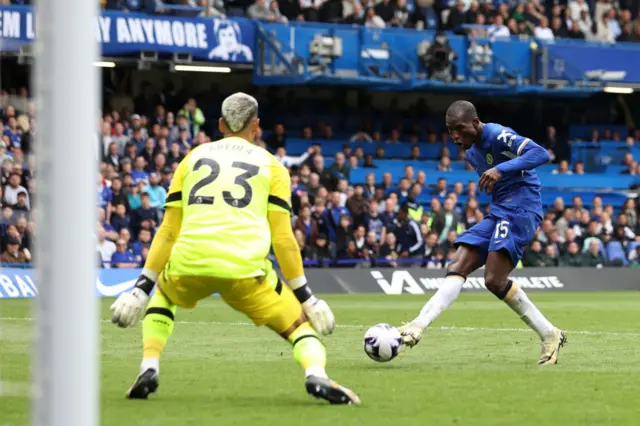 Jackson scores against West Ham