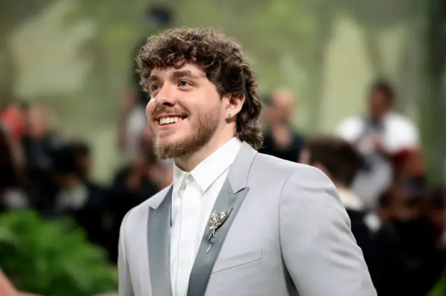 Jack Harlow attends The 2024 Met Gala Celebrating "Sleeping Beauties: Reawakening Fashion" at The Metropolitan Museum of Art on May 06, 2024 in New York City