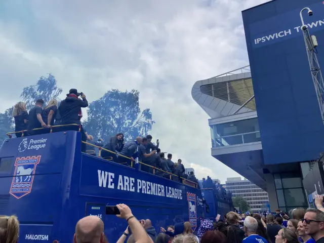 Ipswich bus celebrations