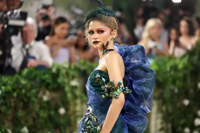 Zendaya attends The 2024 Met Gala Celebrating "Sleeping Beauties: Reawakening Fashion" at The Metropolitan Museum of Art on May 06, 2024 in New York City