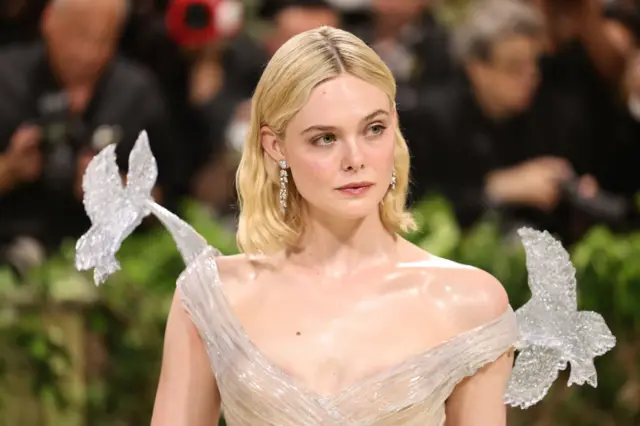 Elle Fanning attends The 2024 Met Gala