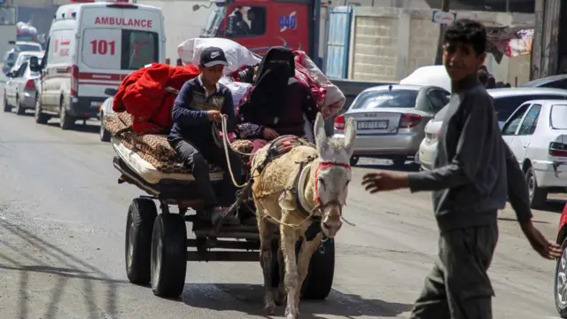 Palestinians in Rafah