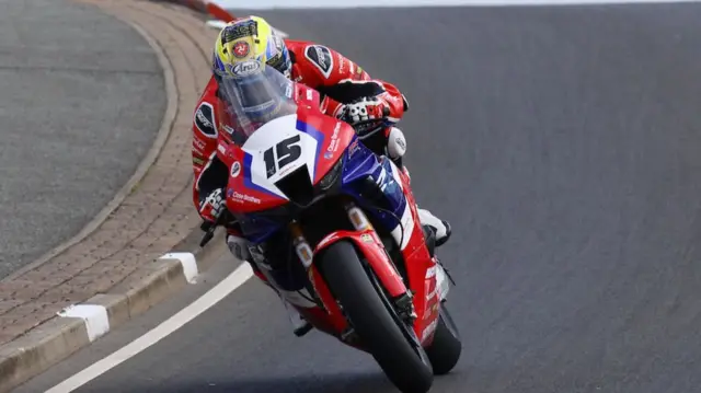 Honda Racing rider Nathan Harrison