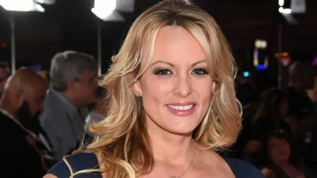 Stormy Daniels at the 2019 Adult Video News Awards