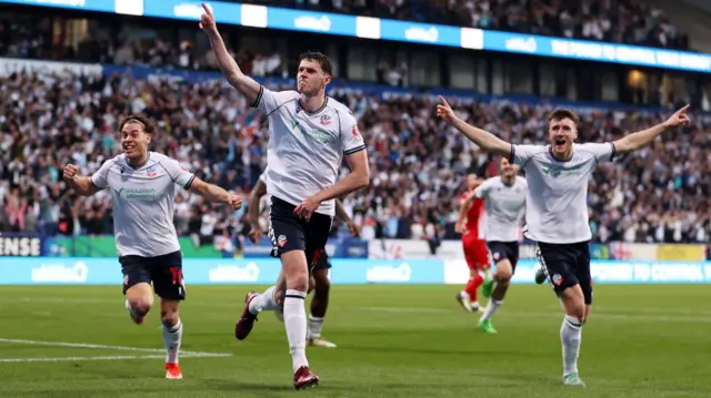 Bolton celebrate