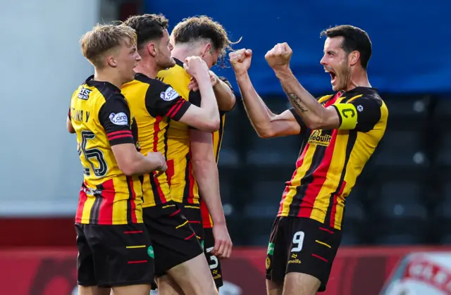 Airdrieonians 1-1 Partick Thistle