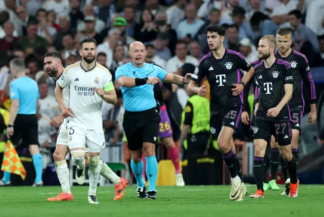 Referee waves away appeals