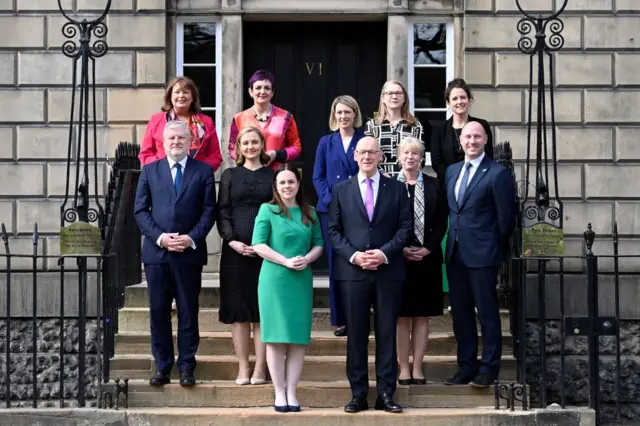 john swinney and his cabinet