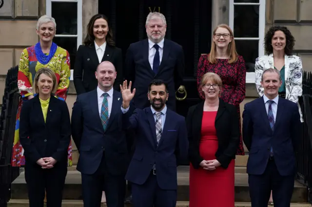 Humza Yousaf's cabinet, March 2023