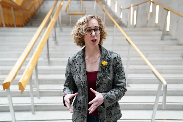 Scottish Green Party co-leader Lorna Slater