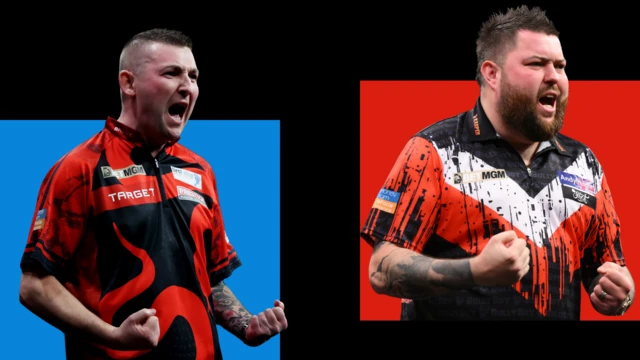 Nathan Aspinall and Michael Smith graphic