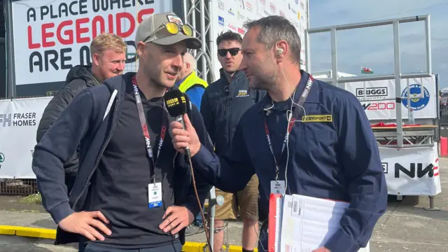 Jonathan Rea speaks to Adrian Coates