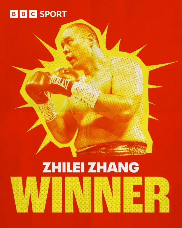 Zhilei Zhang winner image