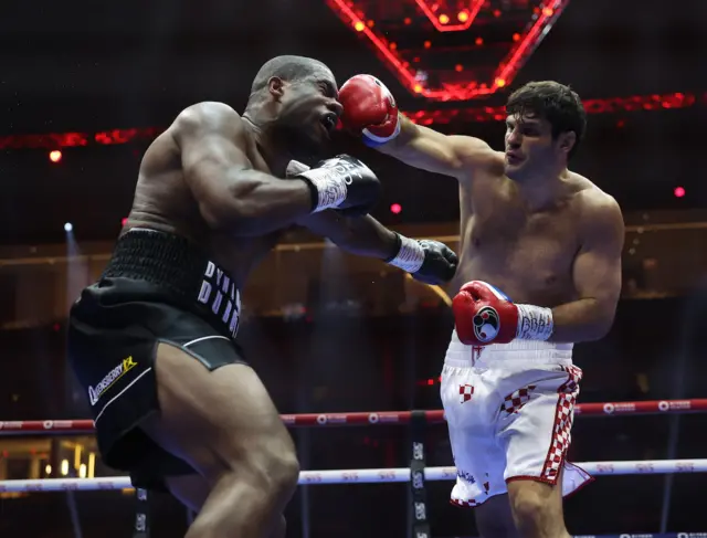 Daniel Dubois and Filip Hrgovic