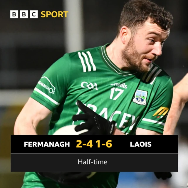 Fermanagh 2-4 Laois 1-6