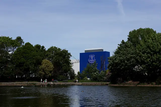 General view outside the stadium is seen from Stanley Park