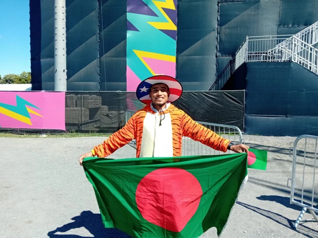 Bangladesh fan Abdul